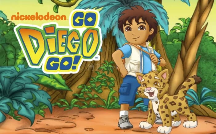 图片[1]-少儿生物启蒙动画《Go Diego Go 出发吧！迪亚哥 (中英双版) 》-酷软