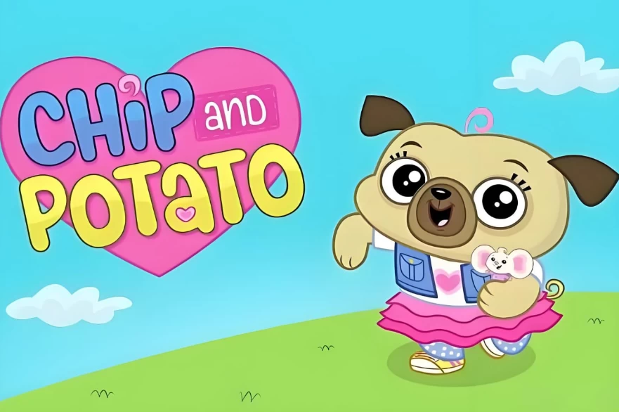 图片[1]-幼儿英语启蒙动画《萌宠幼儿园 Chip And Potato (1-3季) 》-酷软