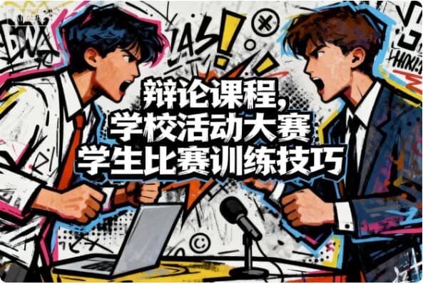 图片[1]-辩论课程，学校活动大赛学生比赛训练技巧-酷软