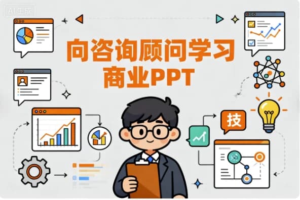 图片[1]-向咨询顾问学习商业PPT（从思维到技能）-酷软