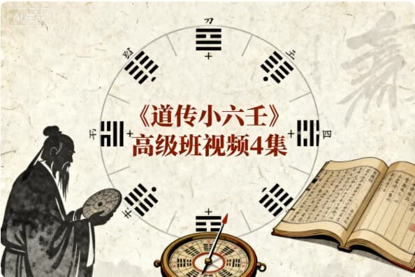 图片[1]-《道传小六壬》高级班-酷软