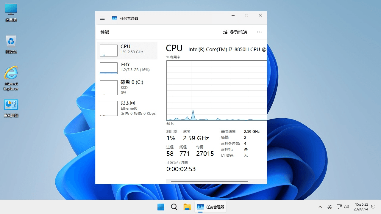 图片[1]-不忘初心 Windows11 24H2 (26100.6588) x64 深度精简版-酷软