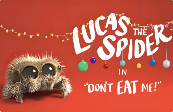 图片[1]-幼儿英语启蒙动画《小蜘蛛卢卡斯 Lucas the Spider (中英字幕) 》-酷软