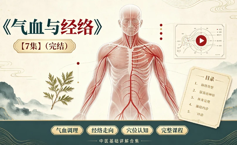 图片[1]-中医课程《气血与经络》-酷软