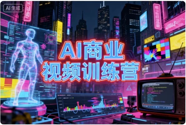 图片[1]-AI商业视频训练营-酷软