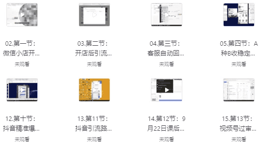 大健康私域打粉课