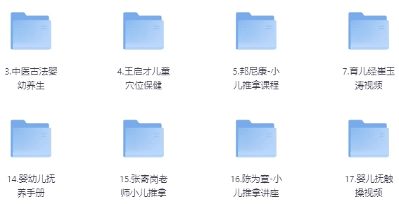 图片[1]-幼儿小儿推拿教程合集-酷软