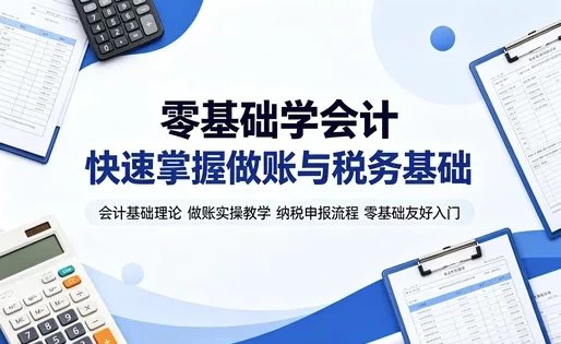 图片[1]-会计基础与实操全攻略 从概念到纳税申报系统教学-酷软