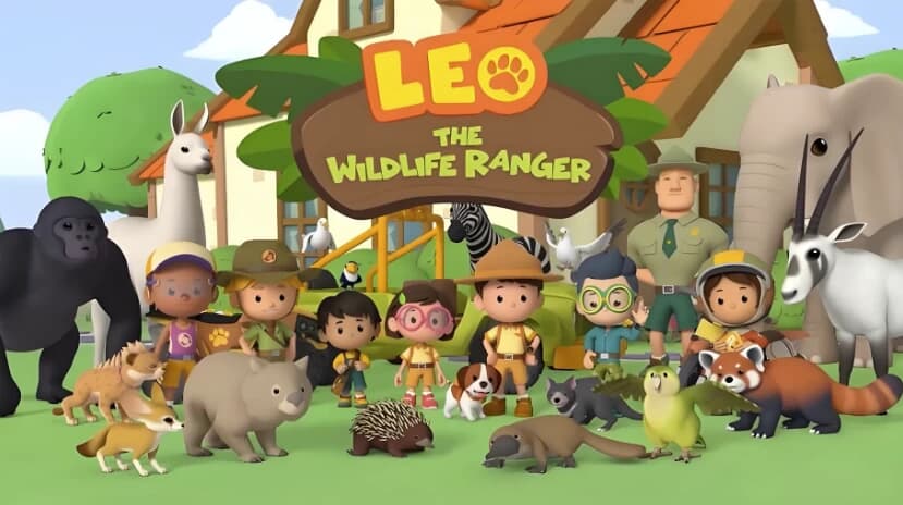 图片[1]-儿童知识类英语启蒙动画《动物小游侠 Leo The Wildlife Ranger》-酷软