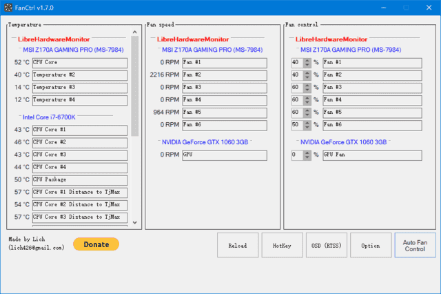 FanCtrl(免费风扇控制软件) v1.7.4 绿色版