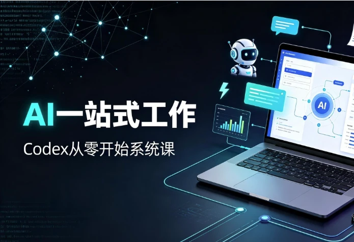图片[1]-Codex从零开始系统课，让AI帮你一站式工作-酷软