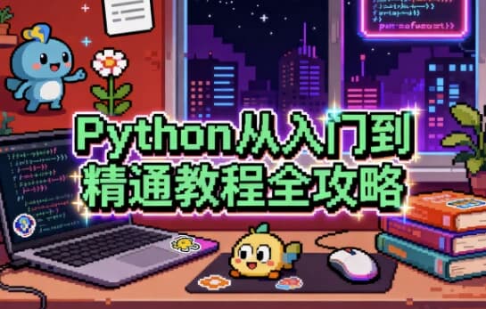 图片[1]-Python从入门到精通教程全攻略-酷软