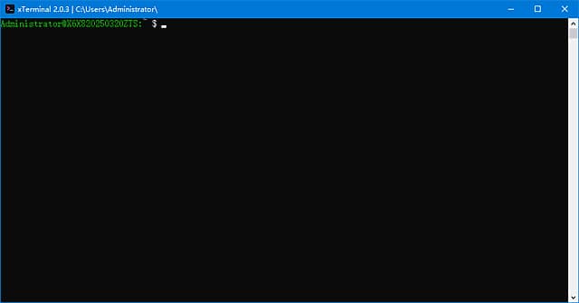 图片[1]-xTerminal(开源免费命令终端) v3.1.1.0 中文绿色版-酷软