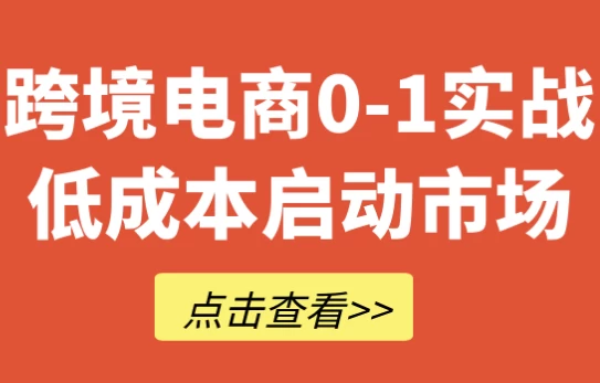 图片[1]-跨境电商0-1实战低成本启动市场-酷软