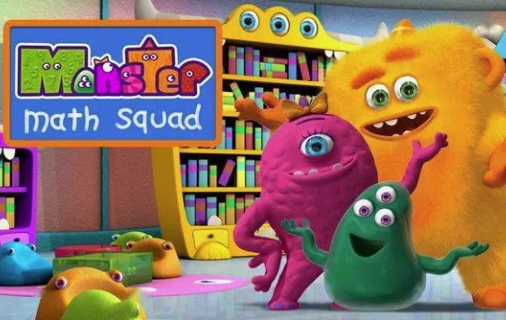 图片[1]-数学英语双料启蒙动画《Monster.Math.Squad 怪物数学小分队》-酷软