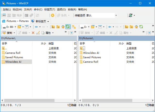WinSCP(SSH图形化SFTP客户端) v6.5.1 多语便携版