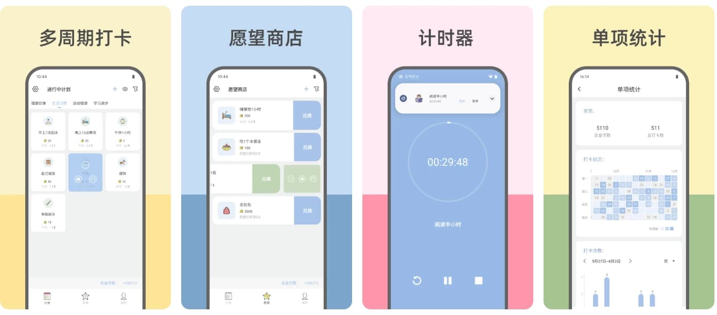 图片[1]-Fun Habit 元气打卡 v3.0.1.3 解锁高级版-酷软