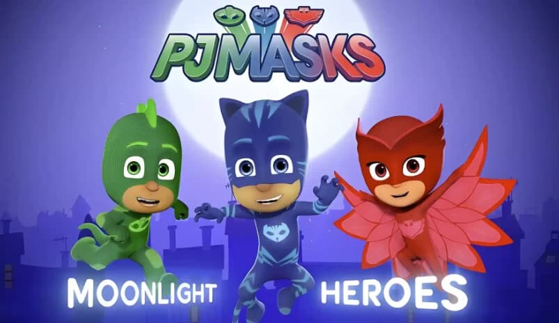 图片[1]-少儿英语启蒙动画《睡衣小英雄 PJ Masks (1-4季) 》-酷软