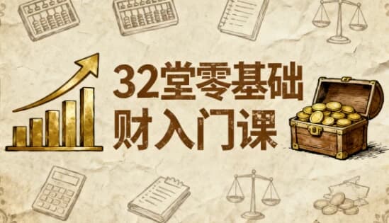 图片[1]-32堂零基础理财入门课-酷软