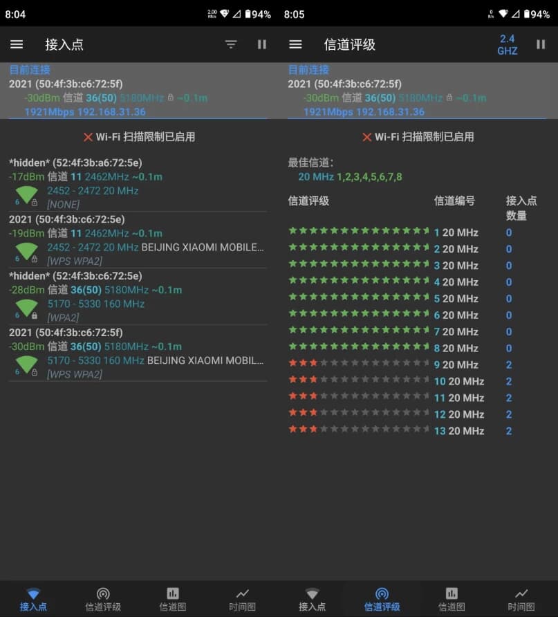图片[1]-WiFiAnalyzer WiFi工具 v3.2.1 官方版-酷软