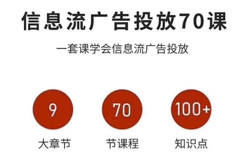 图片[1]-信息流广告进阶实战课，从投放策略到稳定变现-酷软