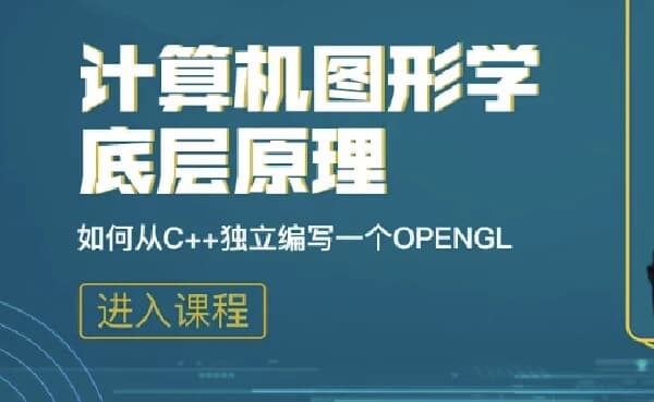 图片[1]-计算机图形学底层原理：如何从C++独立编写openGL模拟库-酷软