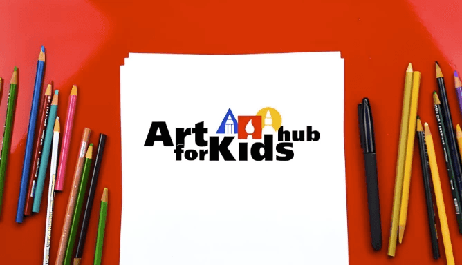 趣味外教绘画课《Art for kids hub》