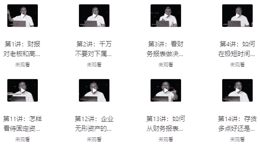 财务报表分析必修课