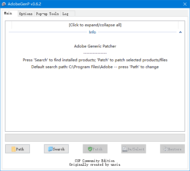 AdobeGenP(Adobe全家桶系列激活工具) v3.6.4 / 3.4.14.1 绿色版