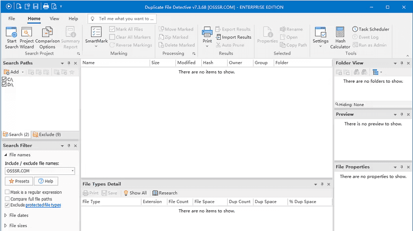 Duplicate File Detective 7.3.68 便携版 | 重复文件查找工具