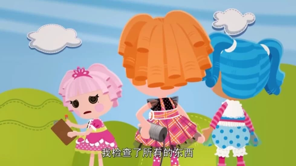 图片[1]-少儿英语启蒙动画《Lalaloopsy 乐乐天使 (1-2季) 》-酷软