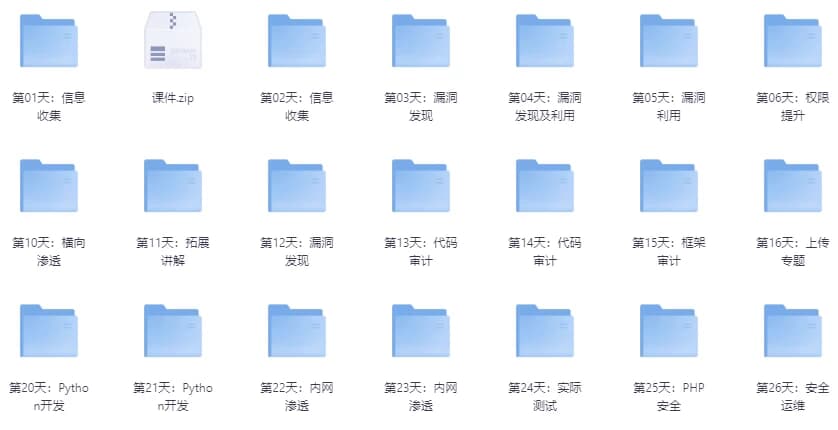 图片[1]-小迪安全培训视频教程 – 带源码课件-酷软