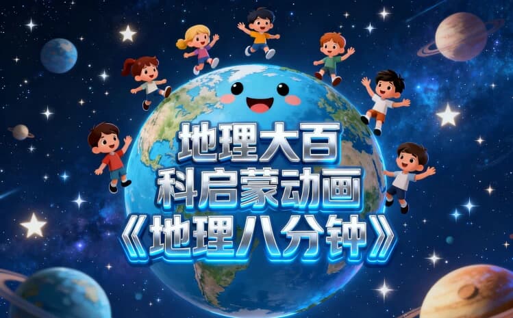 图片[1]-地理大百科启蒙动画《地理八分钟》-酷软