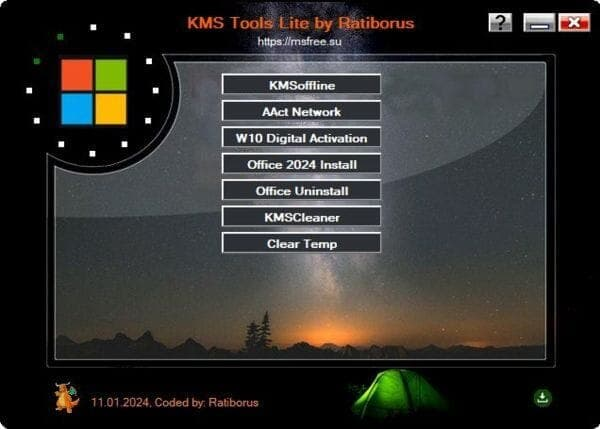 图片[1]-Ratiborus KMS Tools(激活工具集成包) v2026.02.11 绿色版-酷软