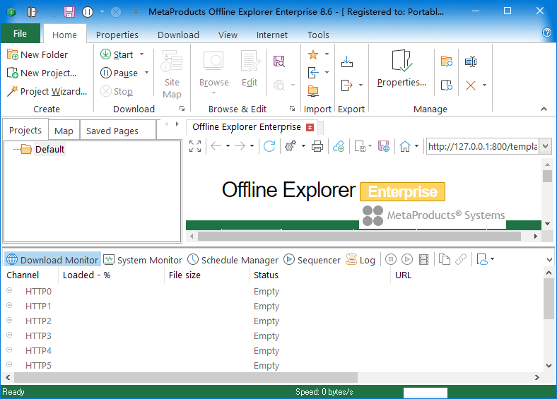 图片[1]-Offline Explorer(离线浏览工具) Enterprise v8.8.0.5016 便携版-酷软