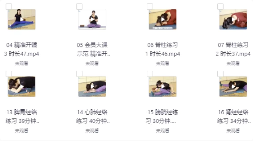 图片[1]-景瑶阴瑜伽初级精进教培20课-酷软