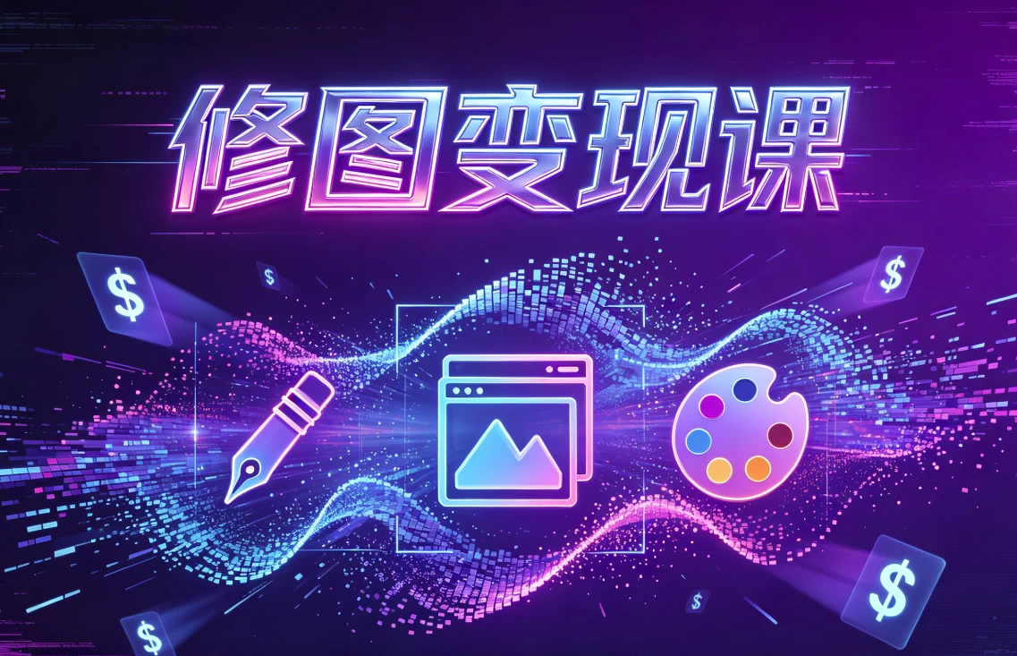图片[1]-修图变现课 10秒修出高点赞照片-酷软