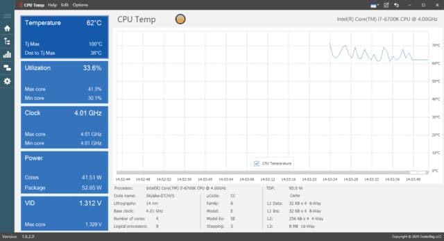 图片[1]-CPU Temp(实时监测CPU温度软件) v1.10.0.0 便携版-酷软