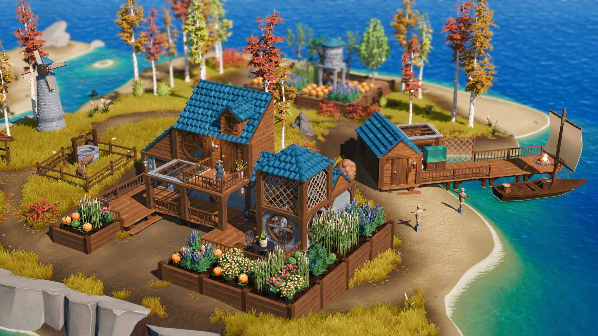 图片[1]-《Len’s Island 莱恩的岛/莱恩岛生存指南》v1.0.12 免安装中文版-酷软