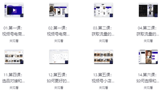 视频号微信豆直播打品陪跑营（十三期）