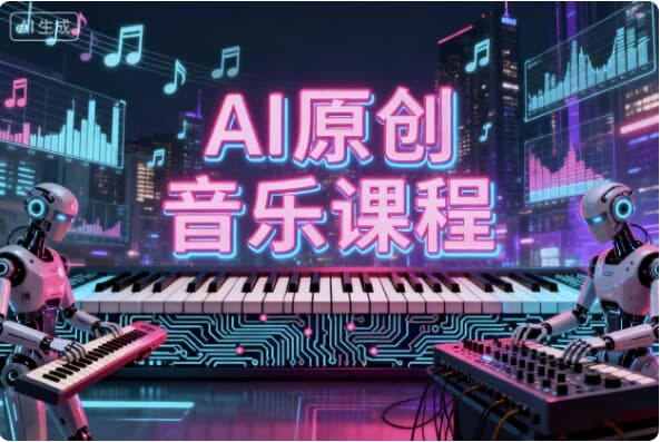 图片[1]-AI原创音乐课程-酷软