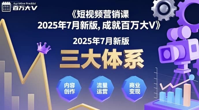 图片[1]-三大体系成就百万大V（2025年7月新版）-酷软