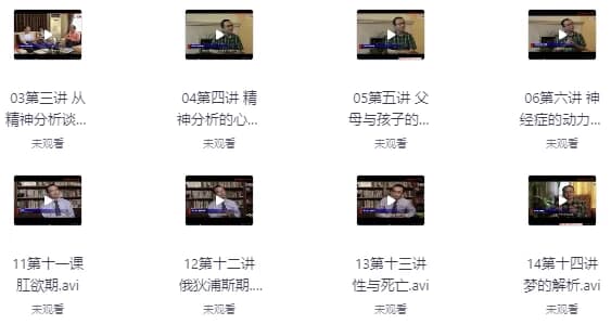 图片[1]-曾奇峰老师的精神分析课程-酷软
