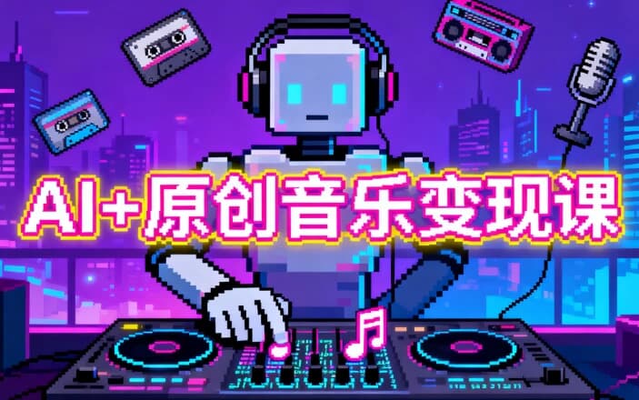 图片[1]-AI+原创音乐变现课，从创作到收益的完整指南-酷软