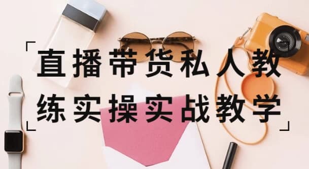 图片[1]-直播带货私人教练实操实战教学-酷软