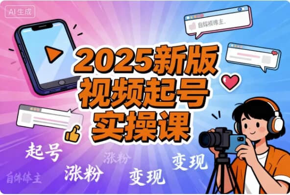图片[1]-2025新版视频号起号实操课-酷软