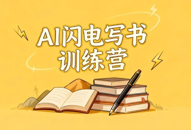 图片[1]-AI闪电写书训练营-酷软