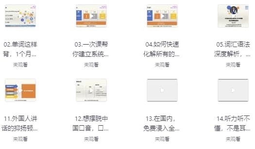 图片[1]-一个月记忆20000单词+象形记忆+词根词缀+美语发音英语学习视频-酷软