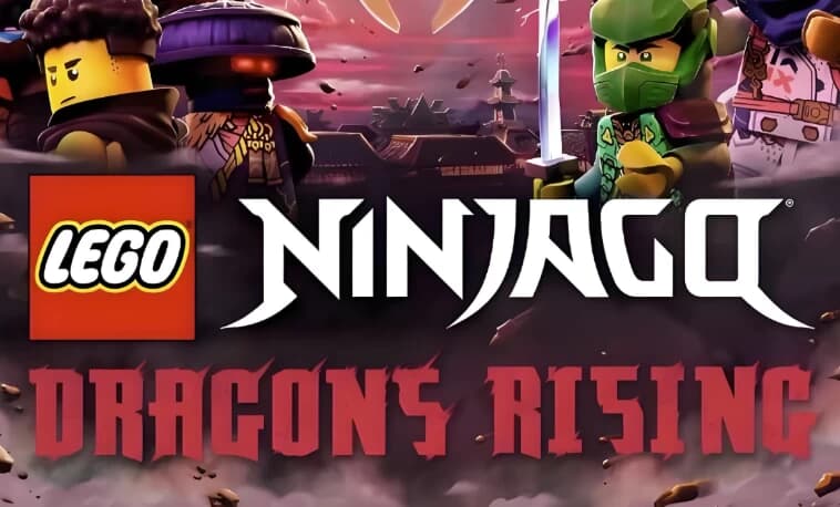 图片[1]-少儿英语启蒙动画《乐高幻影忍者：神龙崛起 Ninjago Dragons Rising (1-2季视频+音频) 》-酷软