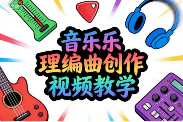 图片[1]-音乐乐理编曲创作视频教学-酷软